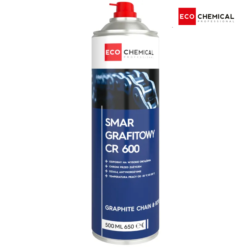 CR 600 SMAR DO LIN I ŁAŃCUCHÓW Z GRAFITEM 500 ML ECO CHEMICAL