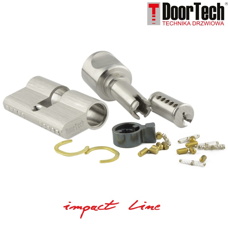 WKŁADKA Z GAŁKĄ DOORTECH IMPACT LINE G26/36 MOSIĄDZ SATYNA WKŁADKA Z GAŁKĄ DOORTECH IMPACT LINE G26/36 MOSIĄDZ SATYNA