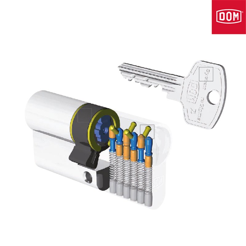 WKŁADKA DOM SICHERHEITSTECHNIK SIGMA Z GAŁKĄ OD 35 35/60 NIKIEL SATYNA WKŁADKA DOM SICHERHEITSTECHNIK SIGMA Z GAŁKĄ OD 35 35/60 NIKIEL SATYNA