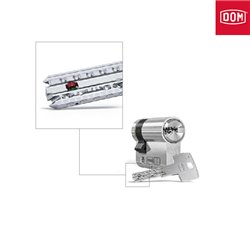 WKŁADKA DOM SICHERHEITSTECHNIK IX TWIDO Z GAŁKĄ OD 30 30/35 NIKIEL SATYNA WKŁADKA DOM SICHERHEITSTECHNIK IX TWIDO Z GAŁKĄ OD 30 30/35 NIKIEL SATYNA