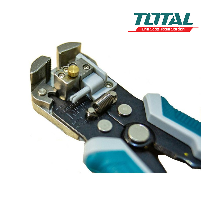 TOTAL SZCZYPCE AUTOMATYCZNE DO ŚCIĄGANIA IZOLACJI, OBCINAK I ZACISKARKA MOD. THT15246 TOTAL SZCZYPCE AUTOMATYCZNE DO ŚCIĄGANIA IZOLACJI, OBCINAK I ZACISKARKA MOD. THT15246
