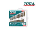 TOTAL WIERTŁA HSS 2- 8MM 12 ELEMENTÓW TACSD0125