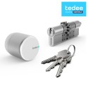 ZESTAW TEDEE PRO SREBRNY Z WKŁADKĄ 30-61/37-68MM NA ZĘBATKĘ (TYP D)