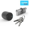 ZESTAW TEDEE PRO GRAFITOWY Z WKŁADKĄ 30-61/37-68MM NA ZĘBATKĘ (TYP D)