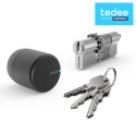 ZESTAW TEDEE PRO GRAFITOWY Z WKŁADKĄ 30-61/30MM NA ZĘBATKĘ (TYP B)