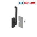 G-U KLAMKA DIRIGENT MZ PSK  CZARNA PRAWA
