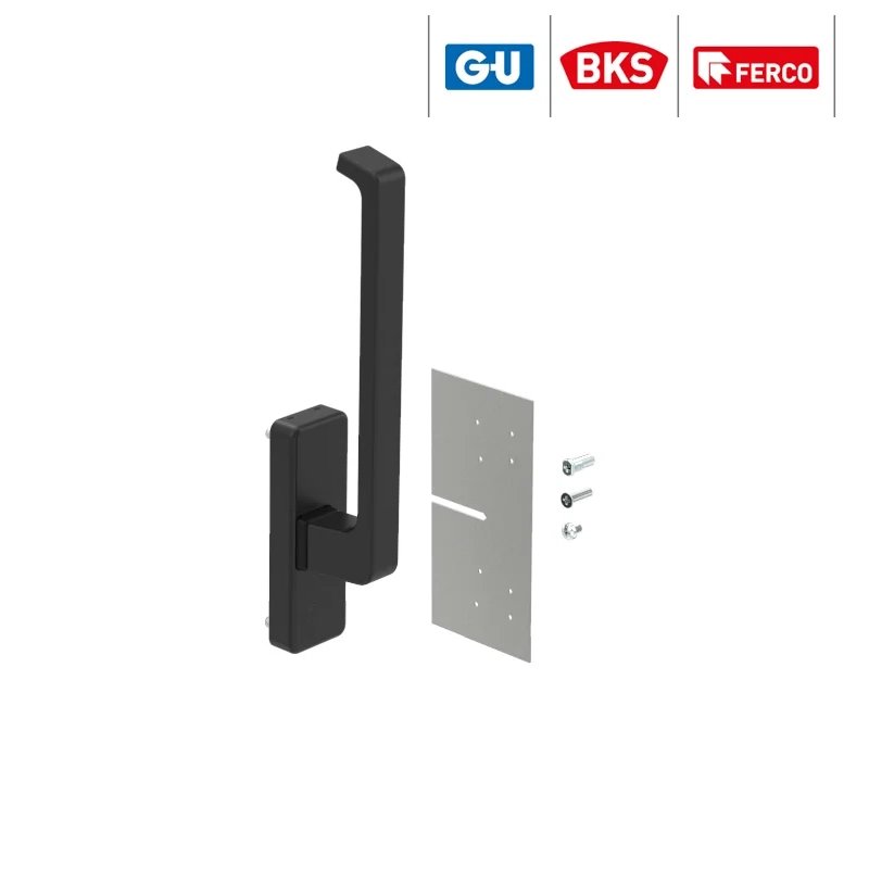 G-U KLAMKA DIRIGENT MZ PSK  CZARNA PRAWA