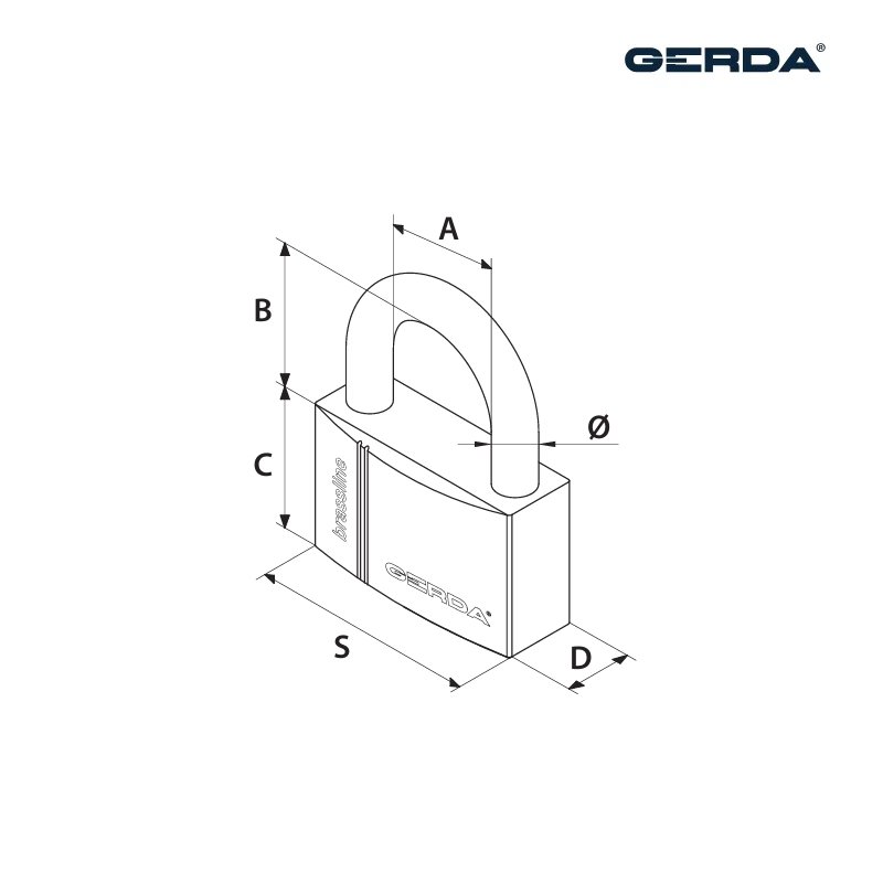 KŁÓDKA GERDA BRASS LINE KMZ S40 ZESTAW 2-TWINS KŁÓDEK MOSIĘŻNYCH KŁÓDKA GERDA BRASS LINE KMZ S40 ZESTAW 2-TWINS KŁÓDEK MOSIĘŻNYCH
