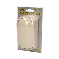DZWONEK STANDARD 230V BEŻOWY ORNO DZWONEK STANDARD 230V BEŻOWY ORNO