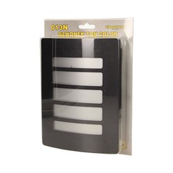 DZWONEK GONG TON COLOR 230V CZARNO-SREBRNY ORNO DZWONEK GONG TON COLOR 230V CZARNO-SREBRNY ORNO
