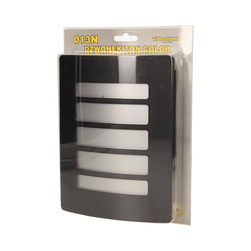 DZWONEK GONG TON COLOR 230V CZARNO-SREBRNY ORNO DZWONEK GONG TON COLOR 230V CZARNO-SREBRNY ORNO