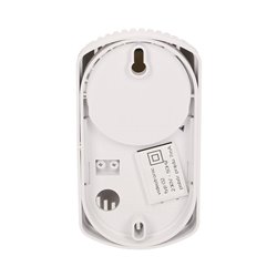 DZWONEK ELEKTRONICZNY 8V BIAŁY ORNO DZWONEK ELEKTRONICZNY 8V BIAŁY ORNO