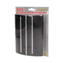 DZWONEK LUPPO 8V CZARNY ORNO DZWONEK LUPPO 8V CZARNY ORNO