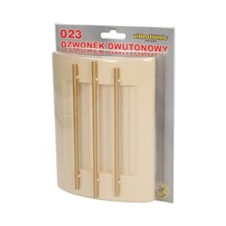 DZWONEK LUPPO 230V BEŻOWY ORNO DZWONEK LUPPO 230V BEŻOWY ORNO
