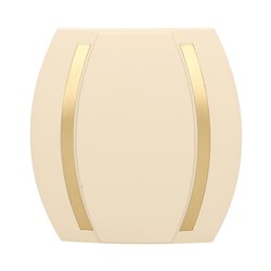 DZWONEK KAMELEON GONG 8V, BEŻOWO-ZŁOTY ORNO DZWONEK KAMELEON GONG 8V, BEŻOWO-ZŁOTY ORNO
