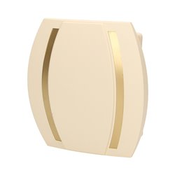 DZWONEK KAMELEON GONG 230V, BEŻOWO-ZŁOTY ORNO DZWONEK KAMELEON GONG 230V, BEŻOWO-ZŁOTY ORNO