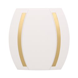 DZWONEK KAMELEON GONG 230V, BIAŁO-ZŁOTY ORNO DZWONEK KAMELEON GONG 230V, BIAŁO-ZŁOTY ORNO