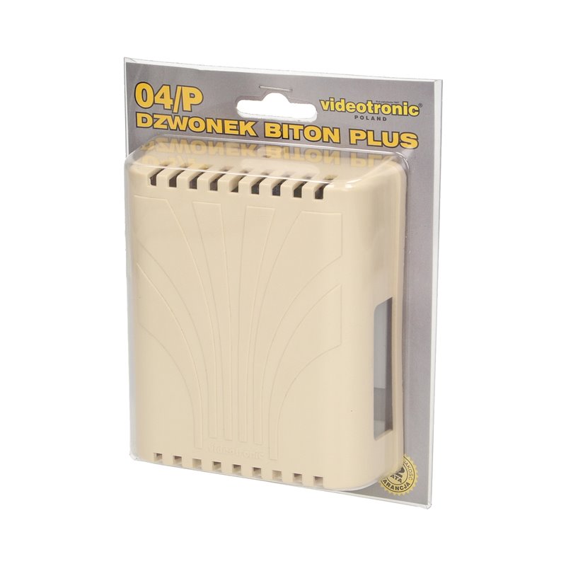 DZWONEK GONG BITON PLUS 8V BEŻOWY ORNO DZWONEK GONG BITON PLUS 8V BEŻOWY ORNO