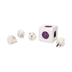 ROZGAŁĘŹNIK POWER CUBE REWIRABLE USB + 4 WTYCZKI PODRÓŻNE ORNO ROZGAŁĘŹNIK POWER CUBE REWIRABLE USB + 4 WTYCZKI PODRÓŻNE ORNO