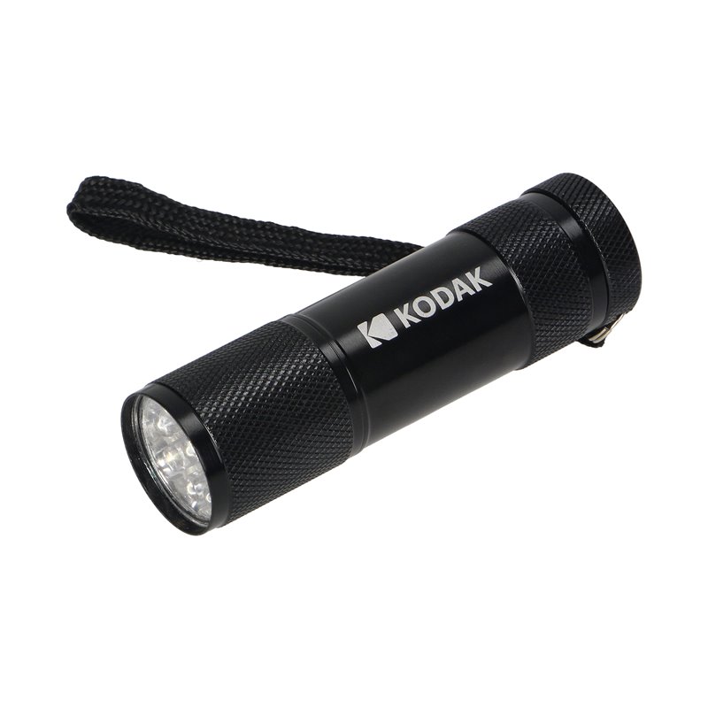 LATARKA KODAK 9 LED, IP62, 3 X AAA, CZARNA ORNO