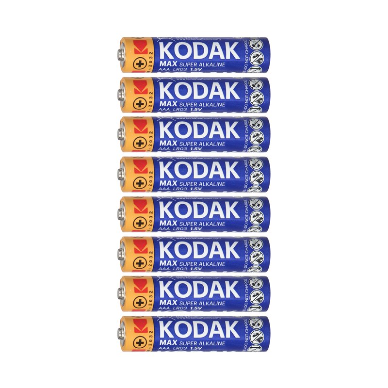 BATERIE KODAK MAX ALKALINE AAA LR03, 4+4 SZT. ORNO BATERIE KODAK MAX ALKALINE AAA LR03, 4+4 SZT. ORNO