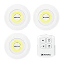 LAMPKI MEBLOWE KODAK LED, 130LM, IP42,  11 X AAA, PILOT, KOMPLET 3 SZT. ORNO