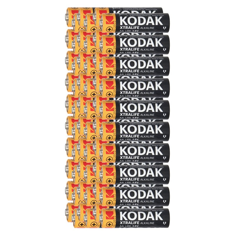 BATERIE KODAK XTRALIFE ALKALINE AA LR6, 60 SZT. ORNO BATERIE KODAK XTRALIFE ALKALINE AA LR6, 60 SZT. ORNO