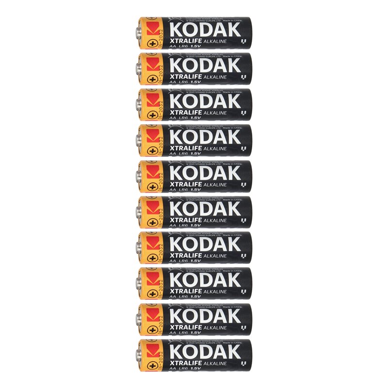 BATERIE KODAK XTRALIFE ALKALINE AA LR6, 5+5 SZT. ORNO BATERIE KODAK XTRALIFE ALKALINE AA LR6, 5+5 SZT. ORNO