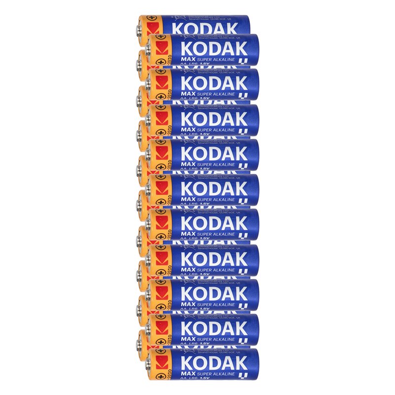 BATERIE KODAK MAX ALKALINE AA LR6, 10 SZT. FOLIA ORNO BATERIE KODAK MAX ALKALINE AA LR6, 10 SZT. FOLIA ORNO