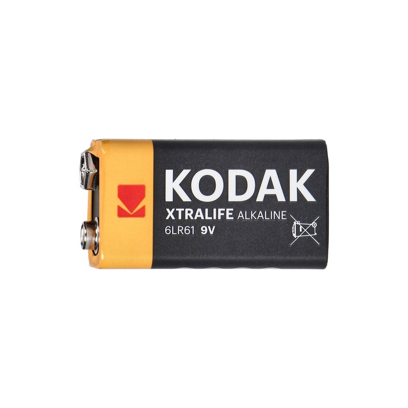 BATERIA KODAK XTRALIFE ALKALINE K9V LR9, 1 SZT. ORNO BATERIA KODAK XTRALIFE ALKALINE K9V LR9, 1 SZT. ORNO