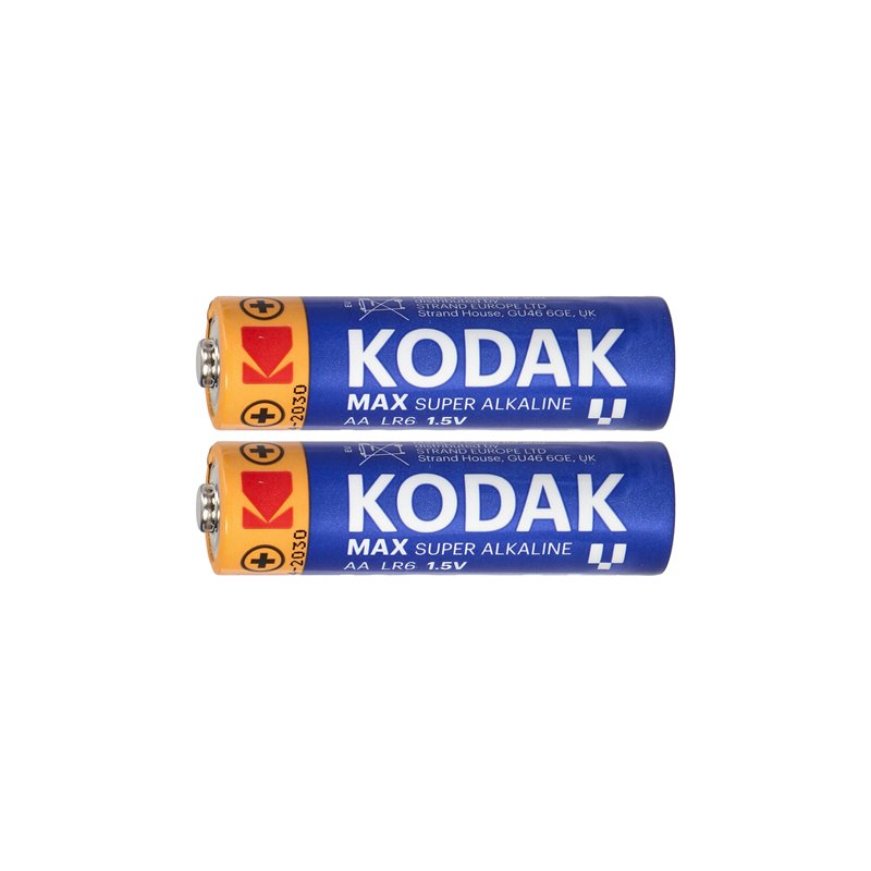 BATERIE KODAK MAX ALKALINE AA LR6, 2 SZT. ORNO BATERIE KODAK MAX ALKALINE AA LR6, 2 SZT. ORNO
