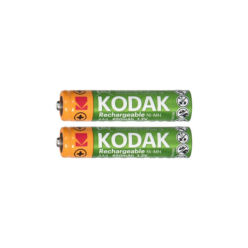 AKUMULATORKI KODAK NI-MH AAA 650MAH, 2 SZT. ORNO AKUMULATORKI KODAK NI-MH AAA 650MAH, 2 SZT. ORNO