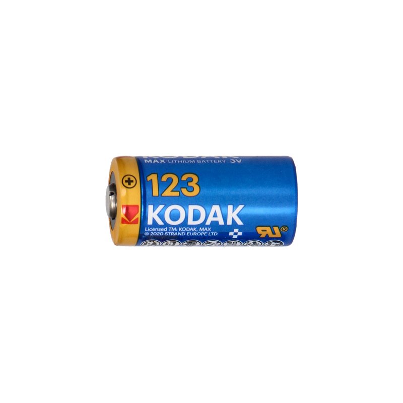 BATERIA KODAK MAX LITHIUM 123LA, 1 SZT. ORNO BATERIA KODAK MAX LITHIUM 123LA, 1 SZT. ORNO