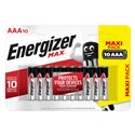 BATERIE ENERGIZER MAX AAA LR03, 10 SZT. ORNO BATERIE ENERGIZER MAX AAA LR03, 10 SZT. ORNO