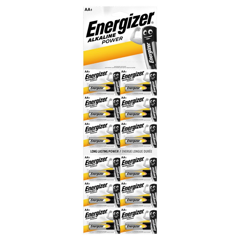 BATERIE ENERGIZER ALKALINE POWER MULTIBLISTER AA LR6, 12 SZT. ORNO BATERIE ENERGIZER ALKALINE POWER MULTIBLISTER AA LR6, 12 SZT. ORNO
