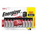 BATERIE ENERGIZER MAX AA LR6, 10 SZT. ECO ORNO BATERIE ENERGIZER MAX AA LR6, 10 SZT. ECO ORNO