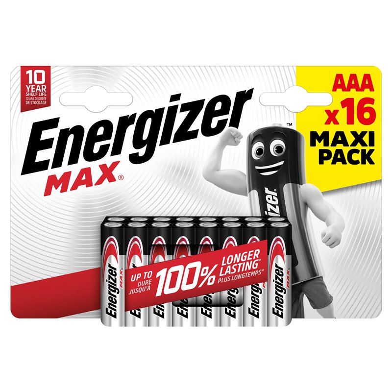 BATERIE ENERGIZER MAX AAA LR03 /16 ECO ORNO BATERIE ENERGIZER MAX AAA LR03 /16 ECO ORNO
