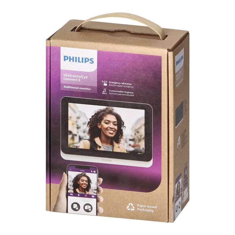 WIDEO MONITOR 7", WI-FI, EKRAN DOTYKOWY, DO ROZBUDOWY ZESTAWU PHILIPS WELCOMEEYE CONNECT 3 ORNO WIDEO MONITOR 7", WI-FI, EKRAN DOTYKOWY, DO ROZBUDOWY ZESTAWU PHILIPS WELCOMEEYE CONNECT 3 ORNO