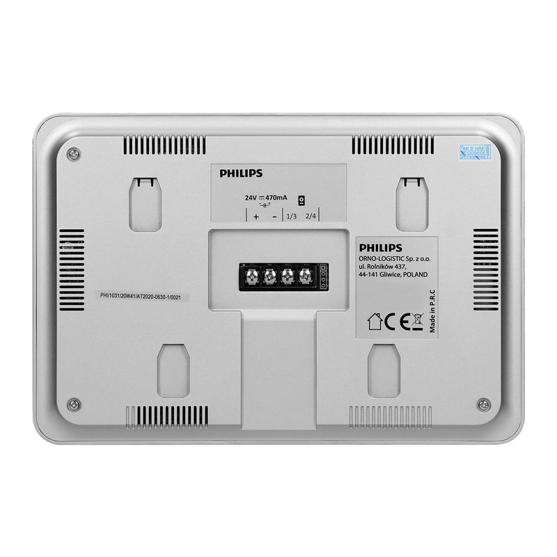 PHILIPS WELCOMEEYE ADDCONNECT, MONITOR, LCD 7", WI-FI + APP NA TELEFON, STEROWANIE BRAMĄ, INTERKOM, DO ROZBUDOWY ZESTAWÓW Z SERI PHILIPS WELCOMEEYE ADDCONNECT, MONITOR, LCD 7", WI-FI + APP NA TELEFON, STEROWANIE BRAMĄ, INTERKOM, DO ROZBUDOWY ZESTAWÓW Z SERI
