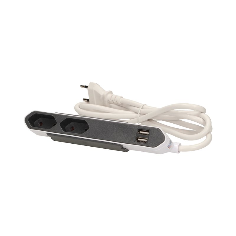 PRZEDŁUŻACZ POWERBAR USB Z PRZEWODEM 1,5M ORNO PRZEDŁUŻACZ POWERBAR USB Z PRZEWODEM 1,5M ORNO