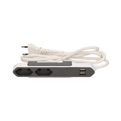 PRZEDŁUŻACZ POWERBAR USB Z PRZEWODEM 1,5M ORNO PRZEDŁUŻACZ POWERBAR USB Z PRZEWODEM 1,5M ORNO