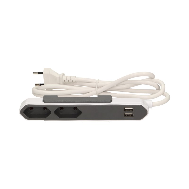PRZEDŁUŻACZ POWERBAR USB Z PRZEWODEM 1,5M ORNO PRZEDŁUŻACZ POWERBAR USB Z PRZEWODEM 1,5M ORNO