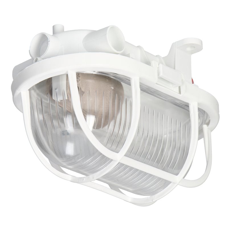 OVAL-7040T/P, OPRAWA OŚWIETLENIOWA, 40W, E27, IP44, IK10, KLOSZ POLIWĘGLAN PRZEŹROCZYSTY, PODSTAWA POLIPROPYLEN, SIATKA PLASTIKO OVAL-7040T/P, OPRAWA OŚWIETLENIOWA, 40W, E27, IP44, IK10, KLOSZ POLIWĘGLAN PRZEŹROCZYSTY, PODSTAWA POLIPROPYLEN, SIATKA PLASTIKO