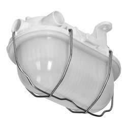 OVAL 7040T/R, OPRAWA OŚWIETLENIOWA, 40W, E27, IP44, IK10, KLOSZ POLIWĘGLAN MATOWY, PODSTAWA POLIPROPYLEN, SIATKA METALOWA ROZKŁA OVAL 7040T/R, OPRAWA OŚWIETLENIOWA, 40W, E27, IP44, IK10, KLOSZ POLIWĘGLAN MATOWY, PODSTAWA POLIPROPYLEN, SIATKA METALOWA ROZKŁA