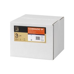 CORRADO 1P, LAMPA WISZĄCA, E14 MAX. 40W, CHROM ORNO CORRADO 1P, LAMPA WISZĄCA, E14 MAX. 40W, CHROM ORNO