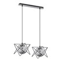 CORRADO 2P, LAMPA WISZĄCA, E14 MAX. 2X 40W, CHROM ORNO CORRADO 2P, LAMPA WISZĄCA, E14 MAX. 2X 40W, CHROM ORNO