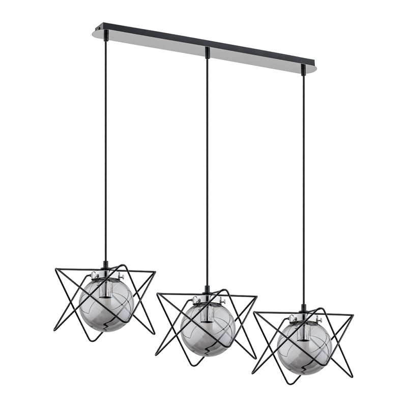 CORRADO 3P, LAMPA WISZĄCA, E14 MAX. 3X 40W, CHROM ORNO CORRADO 3P, LAMPA WISZĄCA, E14 MAX. 3X 40W, CHROM ORNO