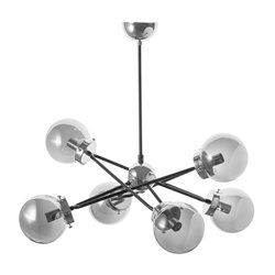 GALAKSI 6P, LAMPA WISZĄCA, E14 MAX. 6X 40W, CHROM ORNO GALAKSI 6P, LAMPA WISZĄCA, E14 MAX. 6X 40W, CHROM ORNO