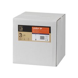 LARA 1P, LAMPA WISZĄCA, E27 MAX. 60W, CZARNA ORNO LARA 1P, LAMPA WISZĄCA, E27 MAX. 60W, CZARNA ORNO