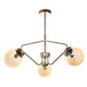 BULAT 3P, LAMPA WISZĄCA, E14 MAX. 3X40W, ZŁOTA ORNO